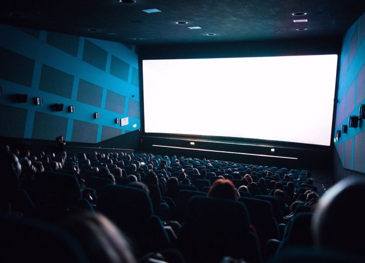 Theatre audience before curtain